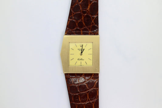 Rolex Cellini “King Midas” Left-Hand Winding 28mm 18K Yellow Gold