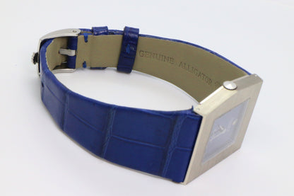 Rolex Cellini “Midas” Style Case 18K White Gold Untouched Case Deep-Ocean Blue Mirror Dial