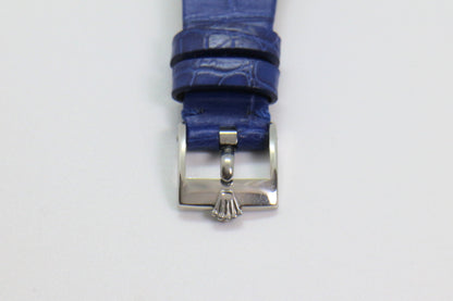 Rolex Cellini “Midas” Style Case 18K White Gold Untouched Case Deep-Ocean Blue Mirror Dial