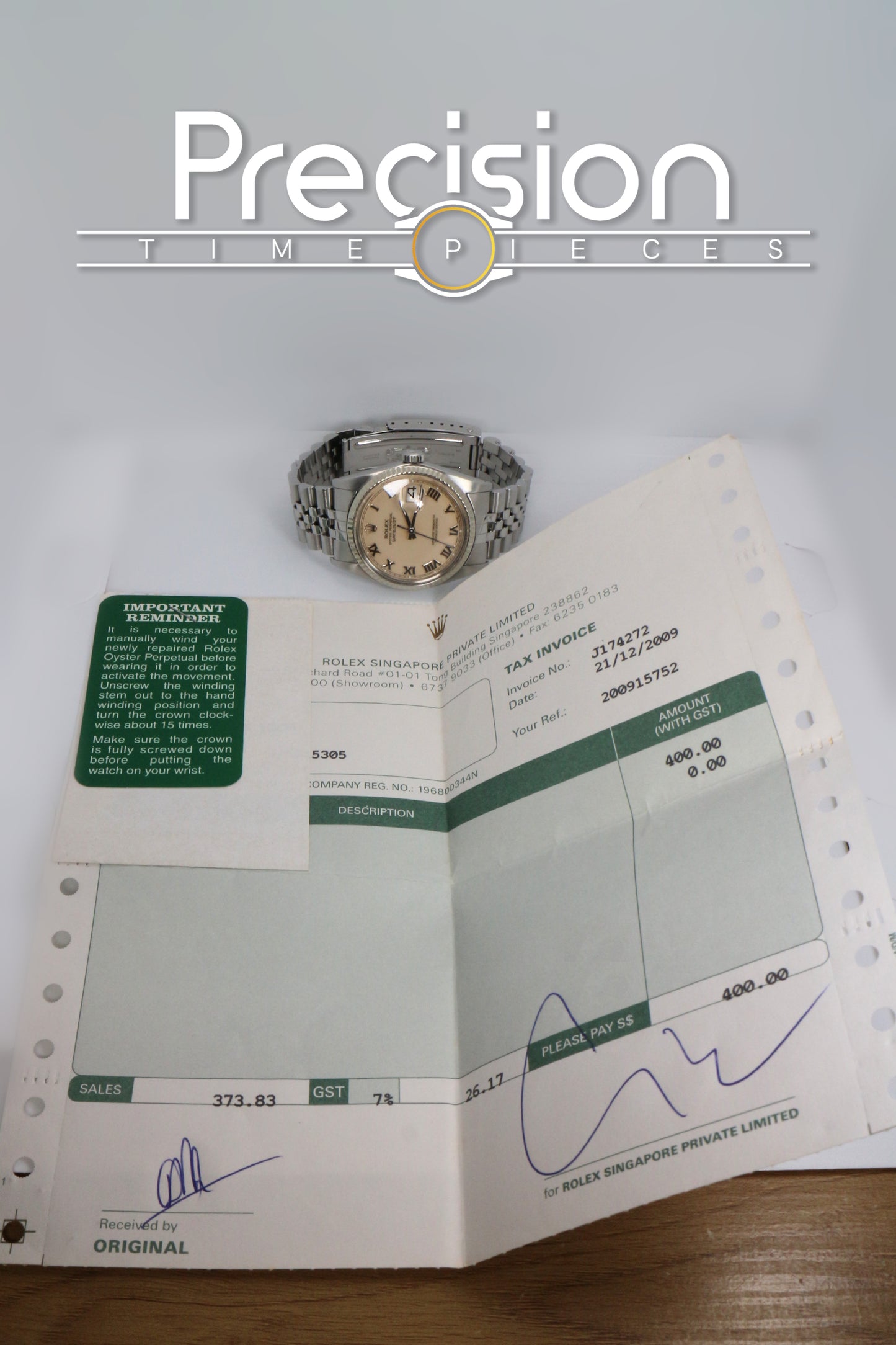 Rolex DateJust 36 Ref: 16014 🔥Uber Rare Cream / Panna Dial 36mm Full Set