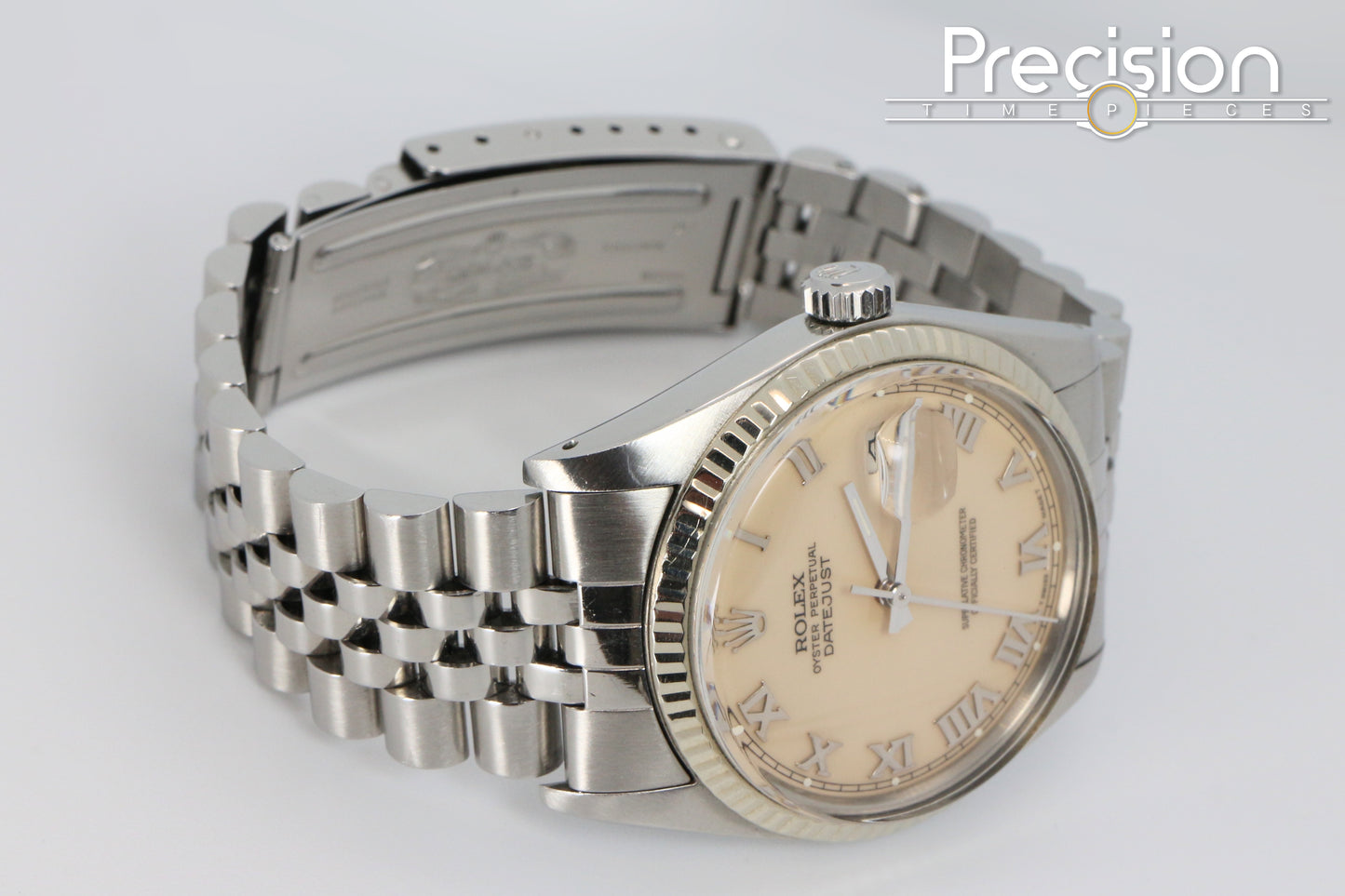 Rolex DateJust 36 Ref: 16014 🔥Uber Rare Cream / Panna Dial 36mm Full Set
