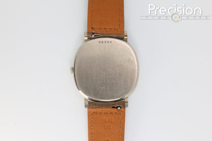 Audemars Piguet Ellipse Blue Sunburst Dial 32mm 18K White Gold Automatic