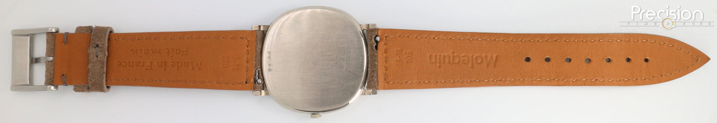 Audemars Piguet Ellipse Blue Sunburst Dial 32mm 18K White Gold Automatic