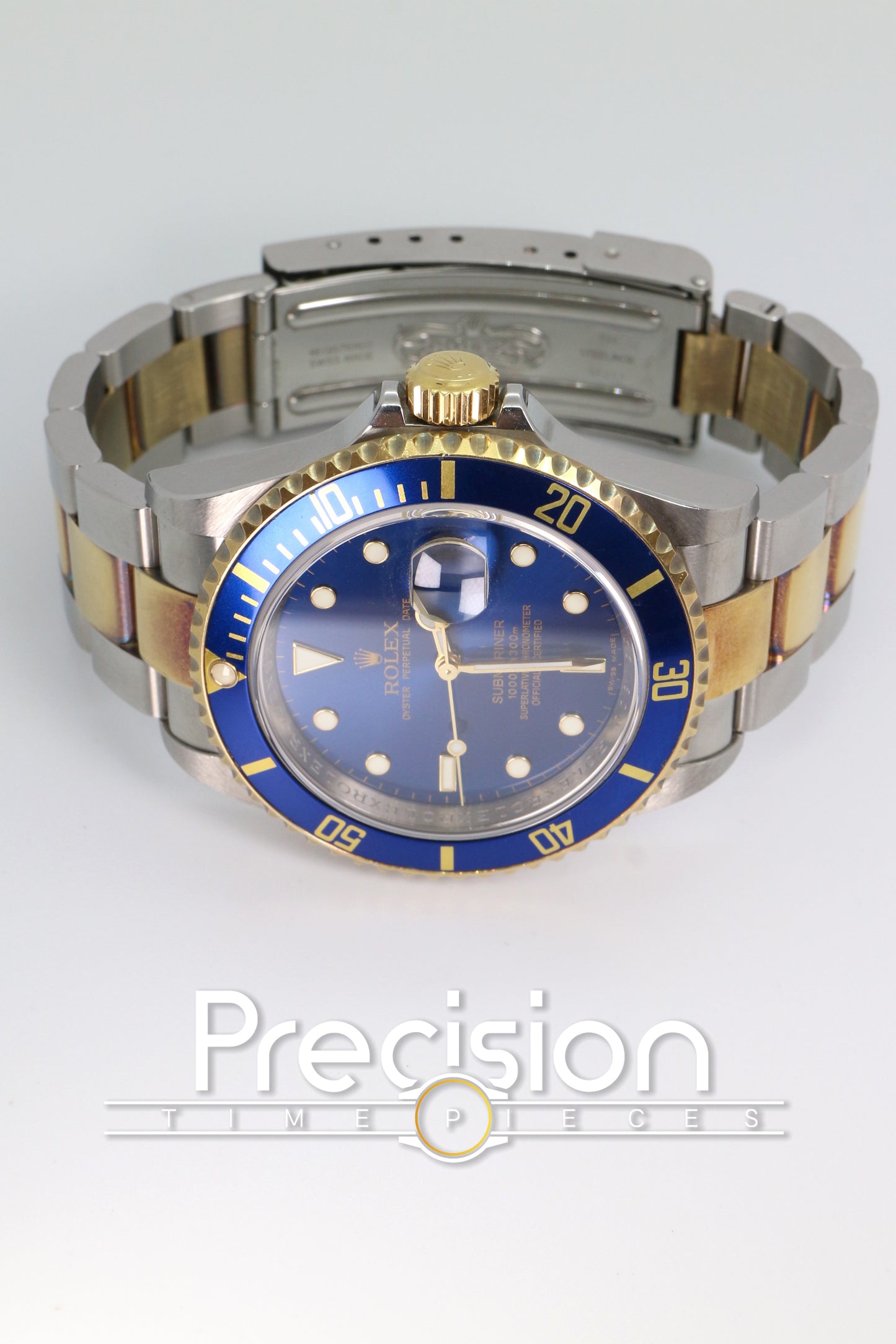 Rolex Submariner Ref: 16613 40mm Two-Tone Blue Sub