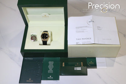 Rolex DateJust 36 Ref: 116138 🔥Rare Onyx Dial RSC Serviced on Feb 26 Full Set