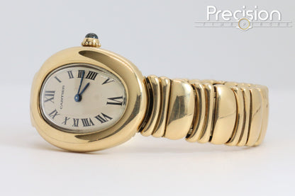 Cartier Baignoire Ref: W15045D8 18K Yellow Gold 22.5mm Quartz