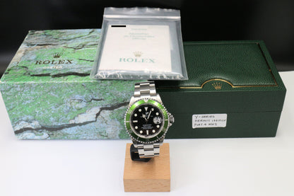 Rolex 16610LV Y-Series Submariner “Kermit” Full Set (Very Rare)