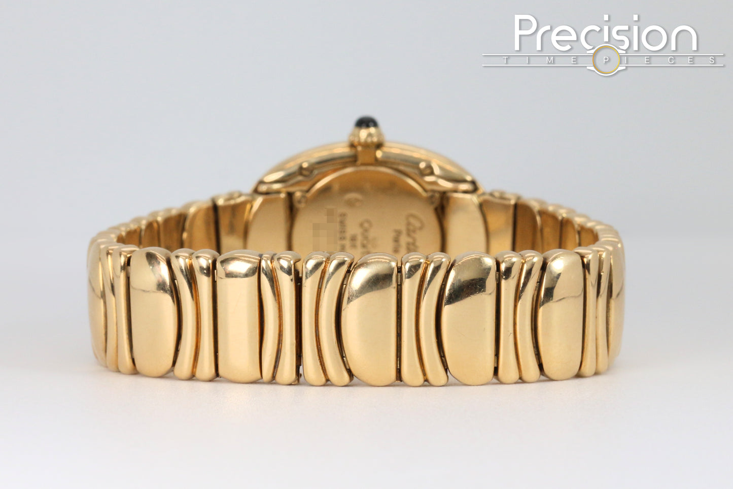 Cartier Baignoire Ref: W15045D8 18K Yellow Gold 22.5mm Quartz