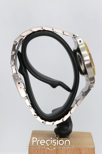 Cartier Santos Octagon Ref: 0907 Rare “Ghost Dial” Tropical 25mm Auto