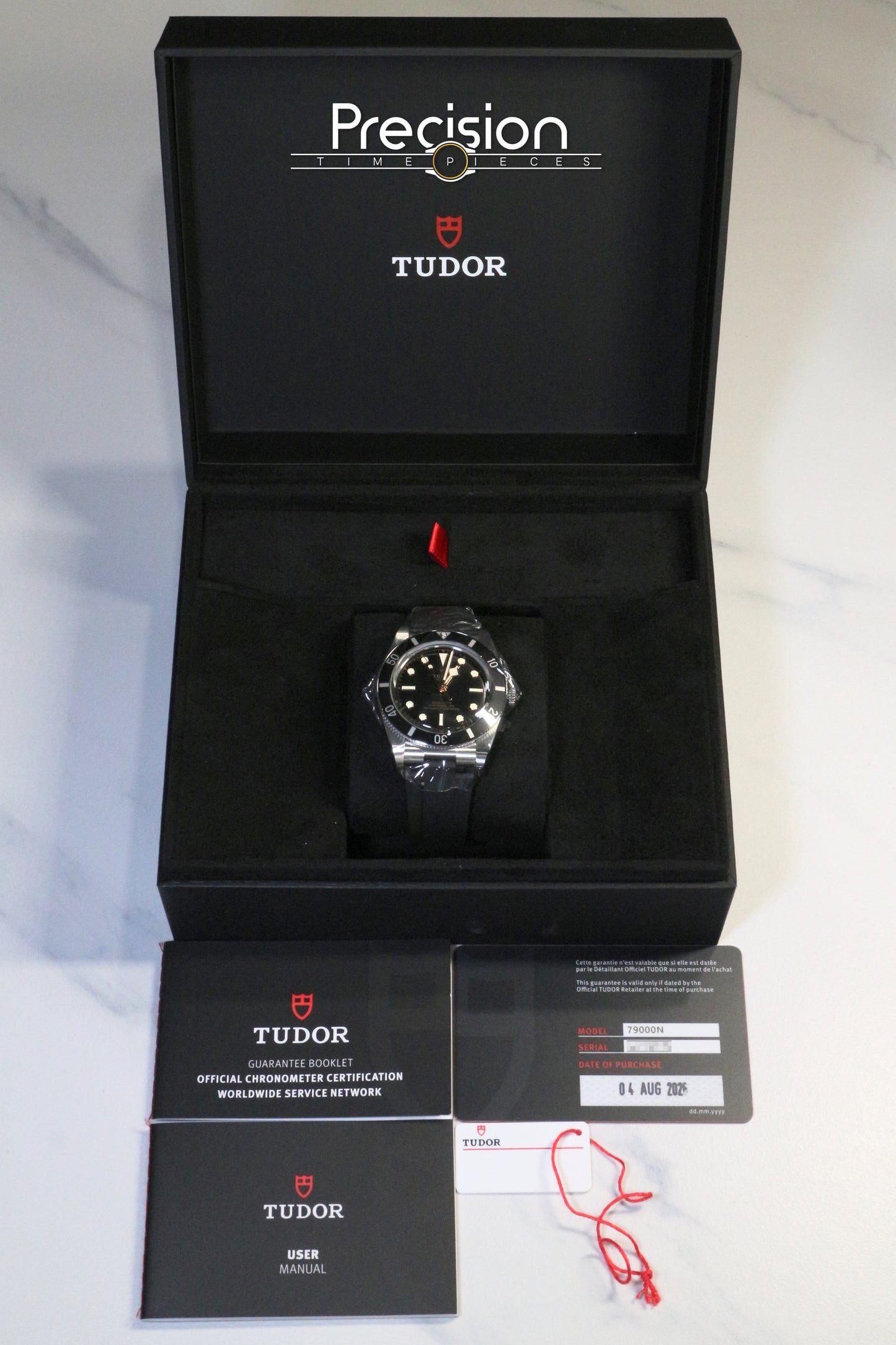 Tudor Black Bay 54 Ref: 79000N 37mm Dated Aug 2026 Brand New / Unworn Full Set