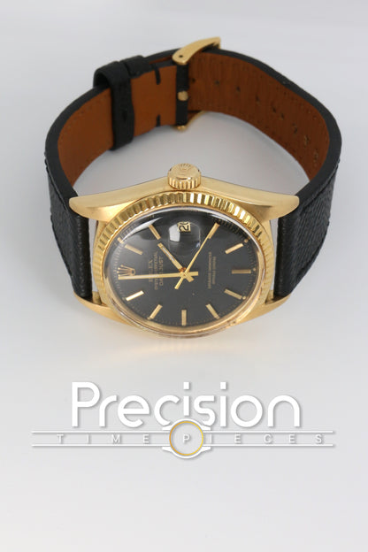 Rolex DateJust 36 Ref: 1601 🔥Rare Black Dial🔥