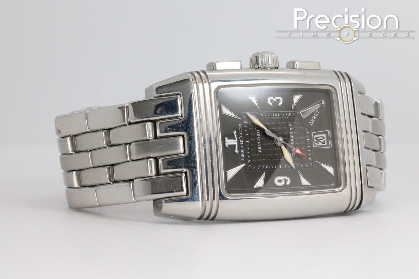 Jaeger-LeCoultre (JLC) Reverso Gran Sport Retrograde Ref: Q2958102 Manual Wind 26mm Full Set