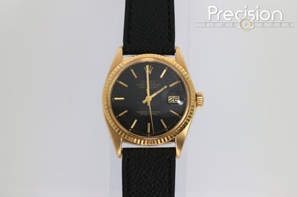 Rolex DateJust 36 Ref: 1601 🔥Rare Black Dial🔥