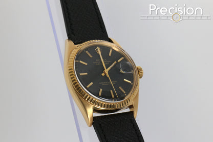 Rolex DateJust 36 Ref: 1601 🔥Rare Black Dial🔥