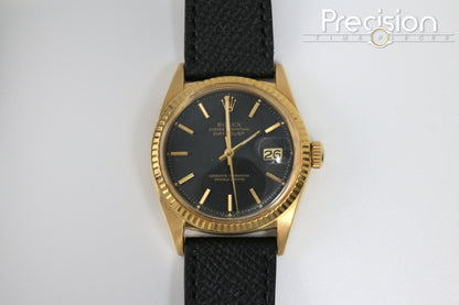 Rolex DateJust 36 Ref: 1601 🔥Rare Black Dial🔥