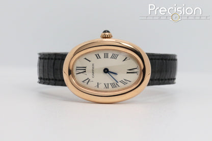 Cartier Baignoire Ref: 2311 🔥Rose Gold 22mm Quartz