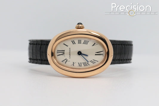 Cartier Baignoire Ref: 2311 🔥Rose Gold 22mm Quartz
