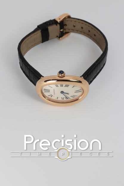 Cartier Baignoire Ref: 2311 🔥Rose Gold 22mm Quartz