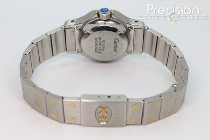 Cartier Santos Octagon Ref: 0907 Rare “Ghost Dial” Tropical 25mm Auto