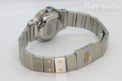 Cartier Santos Octagon Ref: 0907 Rare “Ghost Dial” Tropical 25mm Auto