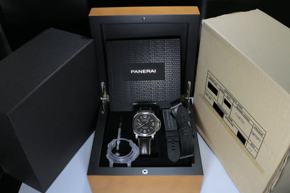 Panerai Ref: PAM 00564 Luminor Marina 8 Days Titanium Case Dark Chocolate Full Set