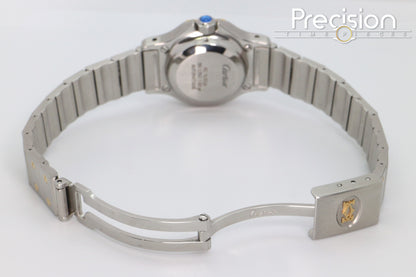 Cartier Santos Octagon Ref: 0907 Rare “Ghost Dial” Tropical 25mm Auto