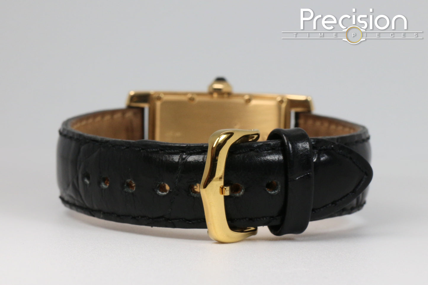 Cartier Tank Americaine Ref: 811905 18K Yellow Gold Quartz 24mm