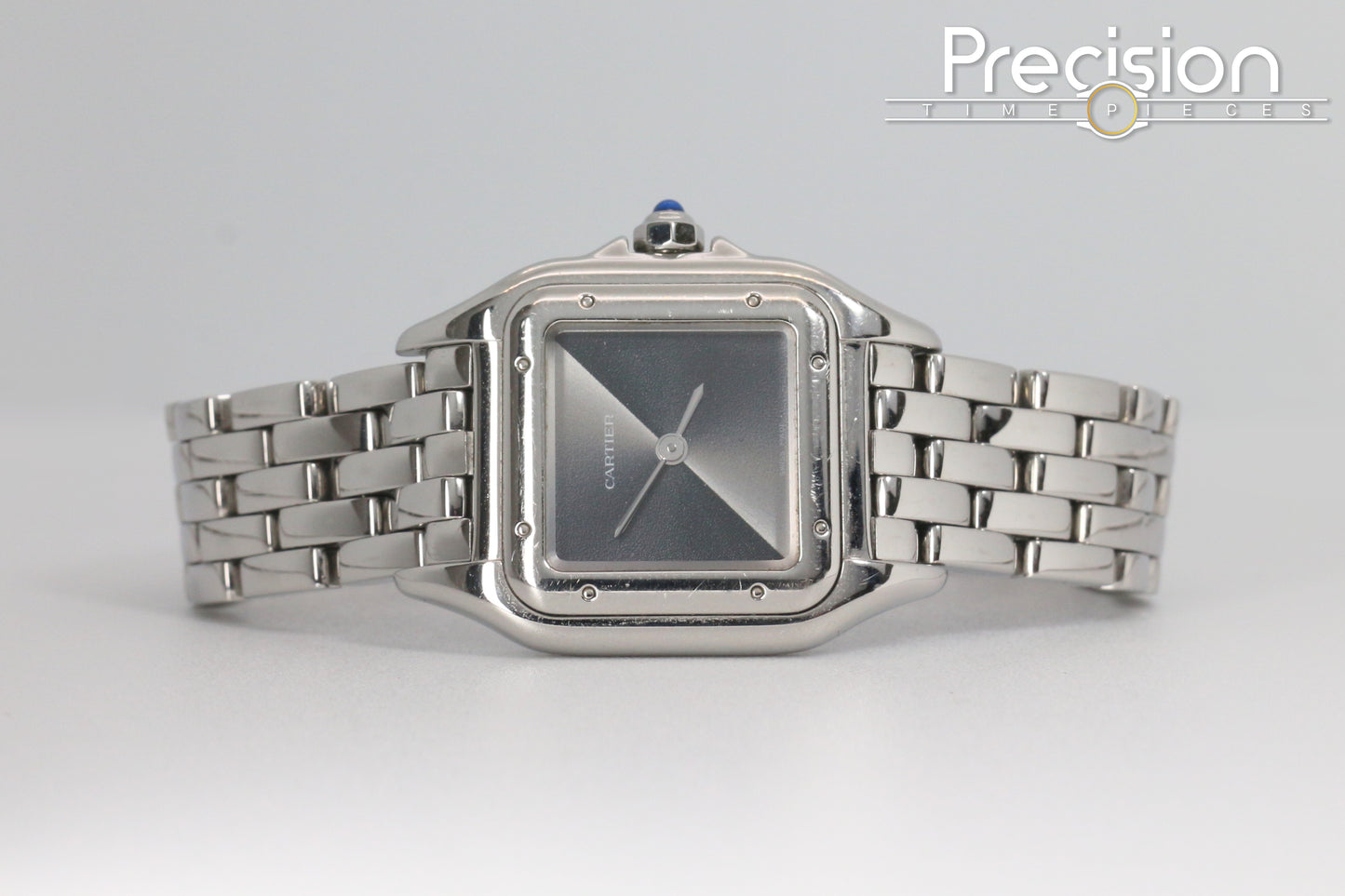 Cartier Panthère Ref: WSPN0010 Gray Dial 22mm Quartz Full Set Stainless Steel