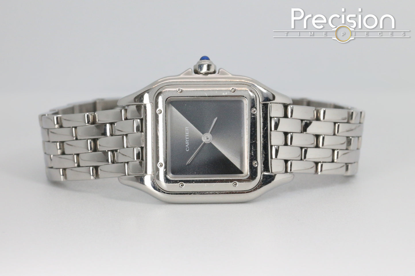Cartier Panthère Ref: WSPN0010 Gray Dial 22mm Quartz Full Set Stainless Steel