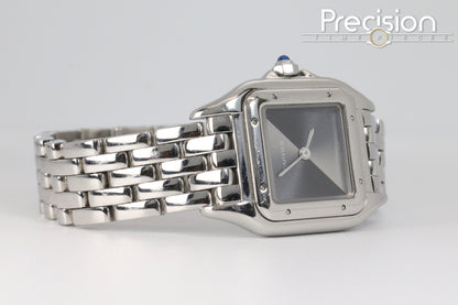 Cartier Panthère Ref: WSPN0010 Gray Dial 22mm Quartz Full Set Stainless Steel