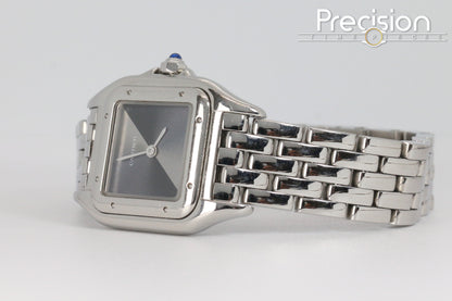 Cartier Panthère Ref: WSPN0010 Gray Dial 22mm Quartz Full Set Stainless Steel