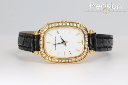 Audemars Piguet Ladies Quartz 19mm 18K Yellow Gold