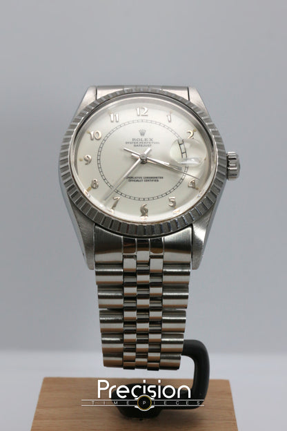 Rolex DateJust 36 Ref: 16030 🔥RARE Cream “Boiler Gauge” Dial🔥Full Set Great Condition