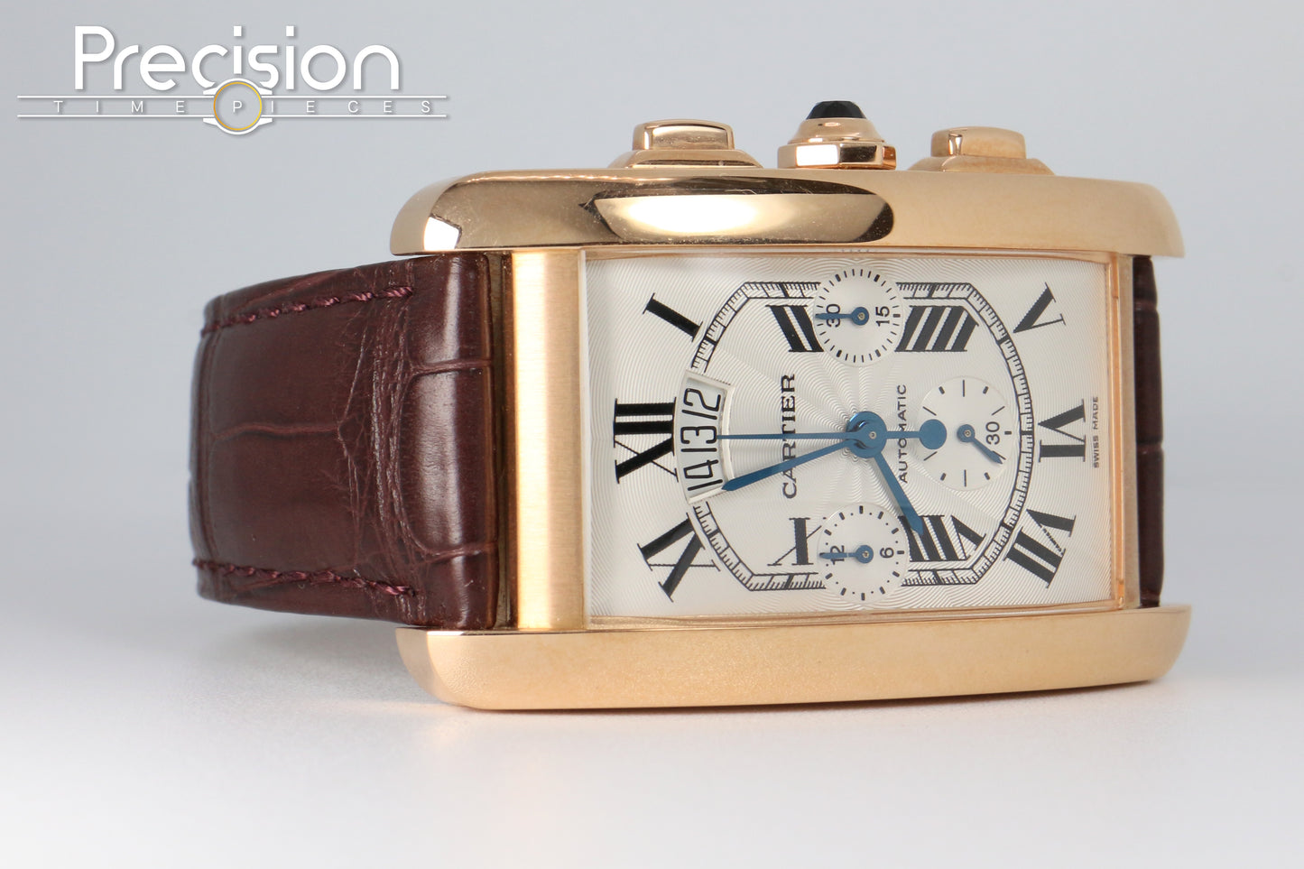 Cartier Tank Americaine XL Ref: 3072 Automatic 31mm 18K Yellow Gold