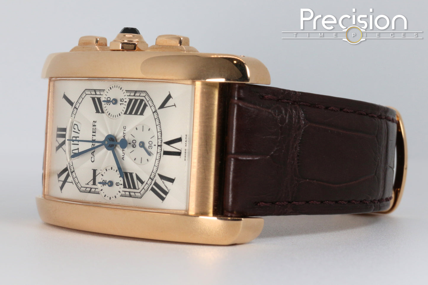 Cartier Tank Americaine XL Ref: 3072 Automatic 31mm 18K Yellow Gold