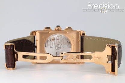 Cartier Tank Americaine XL Ref: 3072 Automatic 31mm 18K Yellow Gold