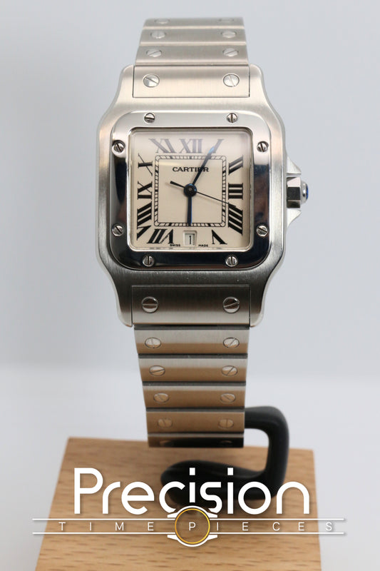Cartier Santos Galbée Ref: 1564 Quartz 29x41mm Stainless Steel