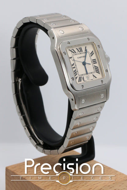 Cartier Santos Galbée Ref: 1564 Quartz 29x41mm Stainless Steel
