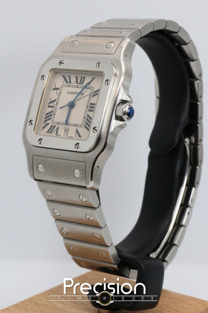 Cartier Santos Galbée Ref: 1564 Quartz 29x41mm Stainless Steel