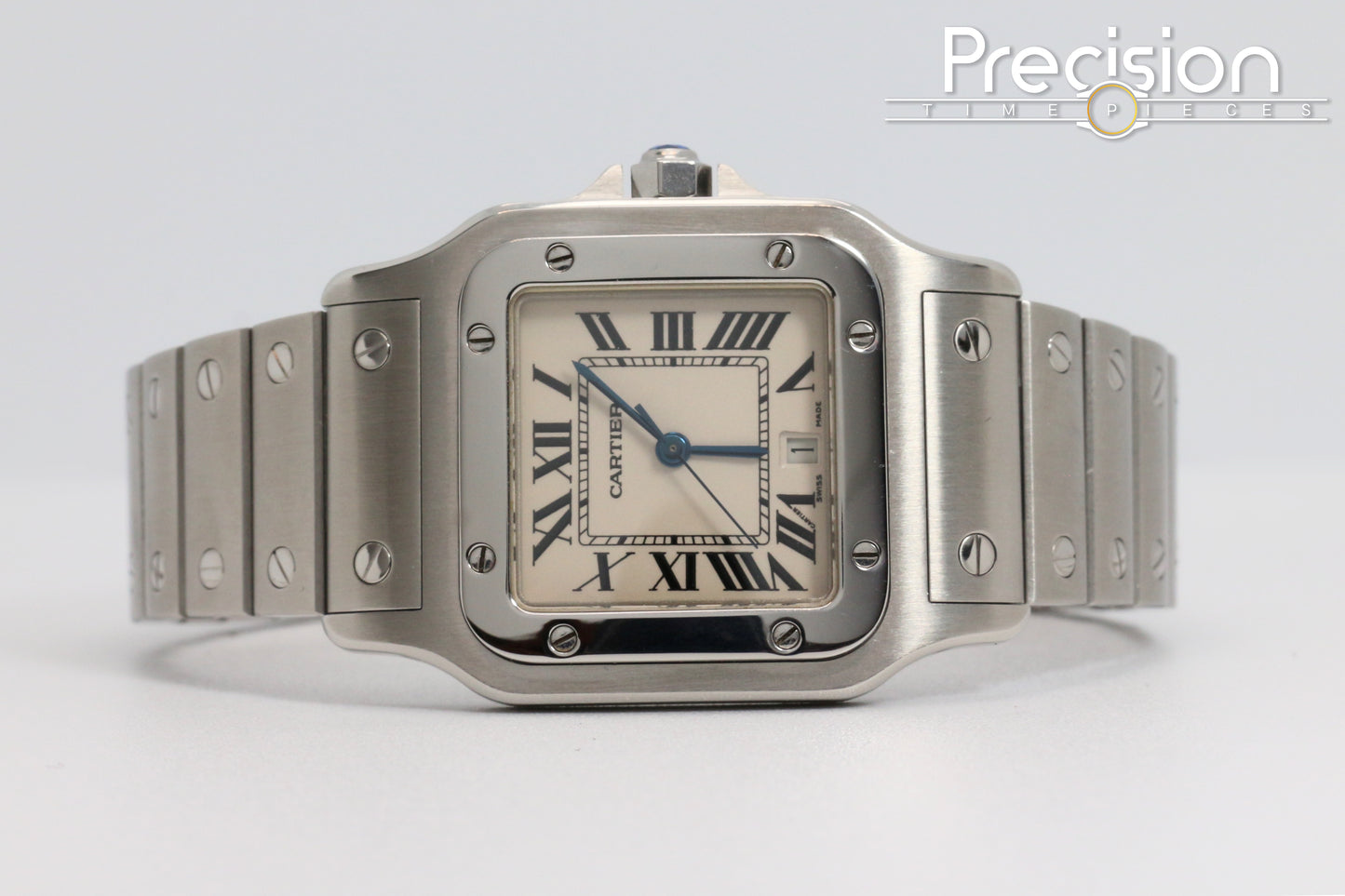 Cartier Santos Galbée Ref: 1564 Quartz 29x41mm Stainless Steel