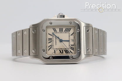 Cartier Santos Galbée Ref: 1564 Quartz 29x41mm Stainless Steel