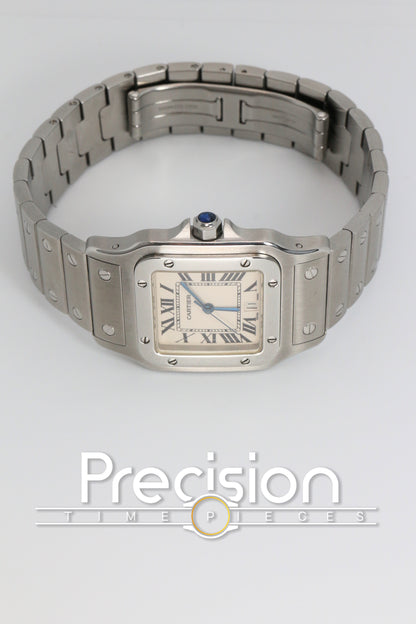 Cartier Santos Galbée Ref: 1564 Quartz 29x41mm Stainless Steel