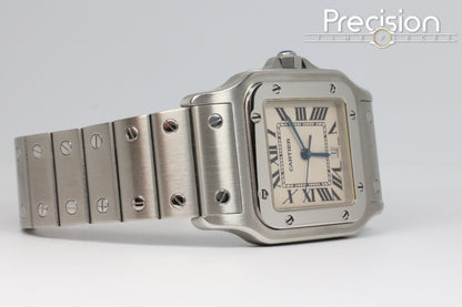 Cartier Santos Galbée Ref: 1564 Quartz 29x41mm Stainless Steel