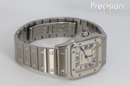 Cartier Santos Galbée Ref: 1564 Quartz 29x41mm Stainless Steel
