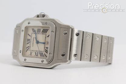 Cartier Santos Galbée Ref: 1564 Quartz 29x41mm Stainless Steel