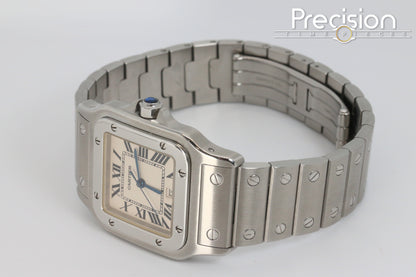 Cartier Santos Galbée Ref: 1564 Quartz 29x41mm Stainless Steel