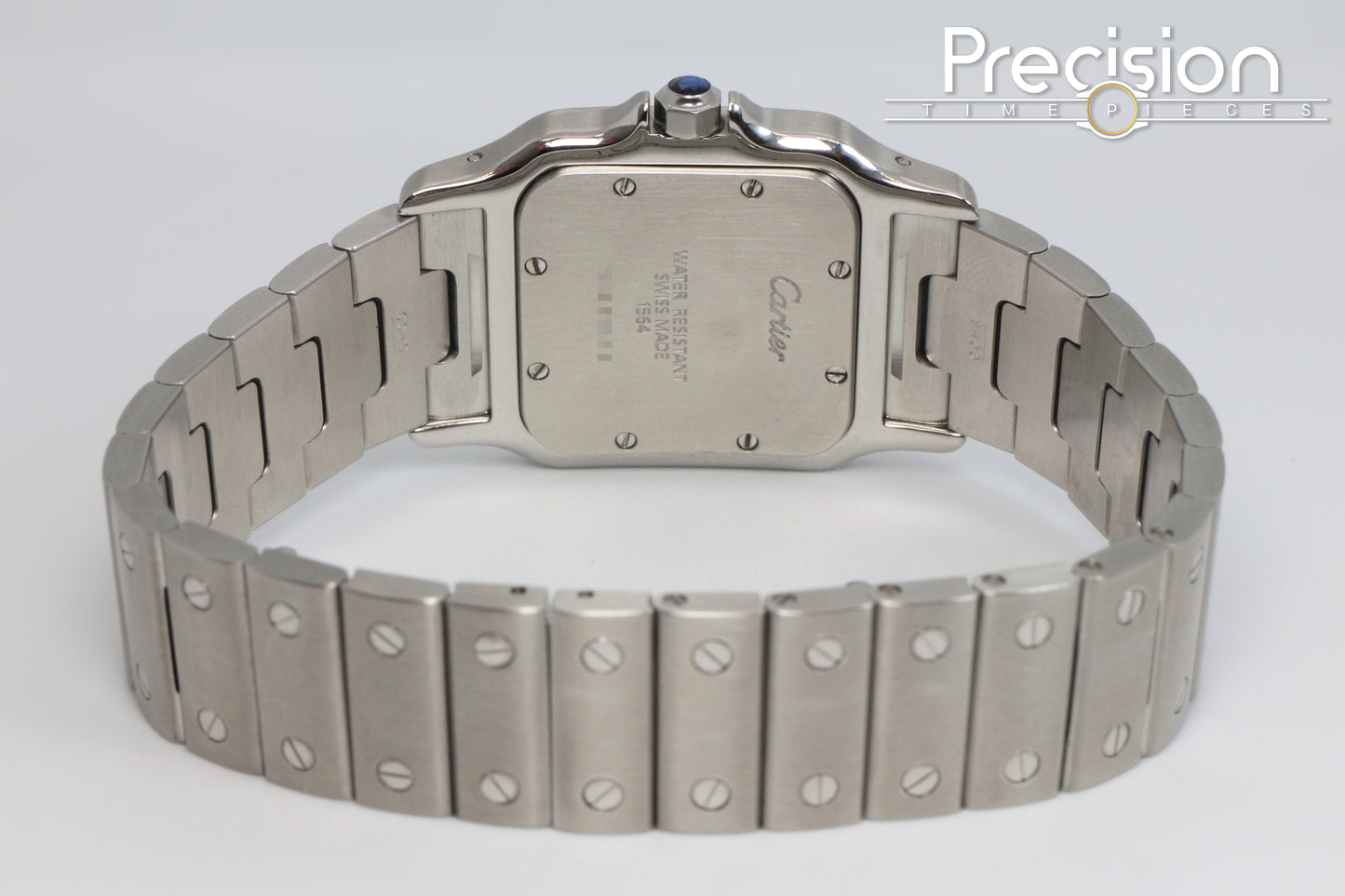 Cartier Santos Galbée Ref: 1564 Quartz 29x41mm Stainless Steel