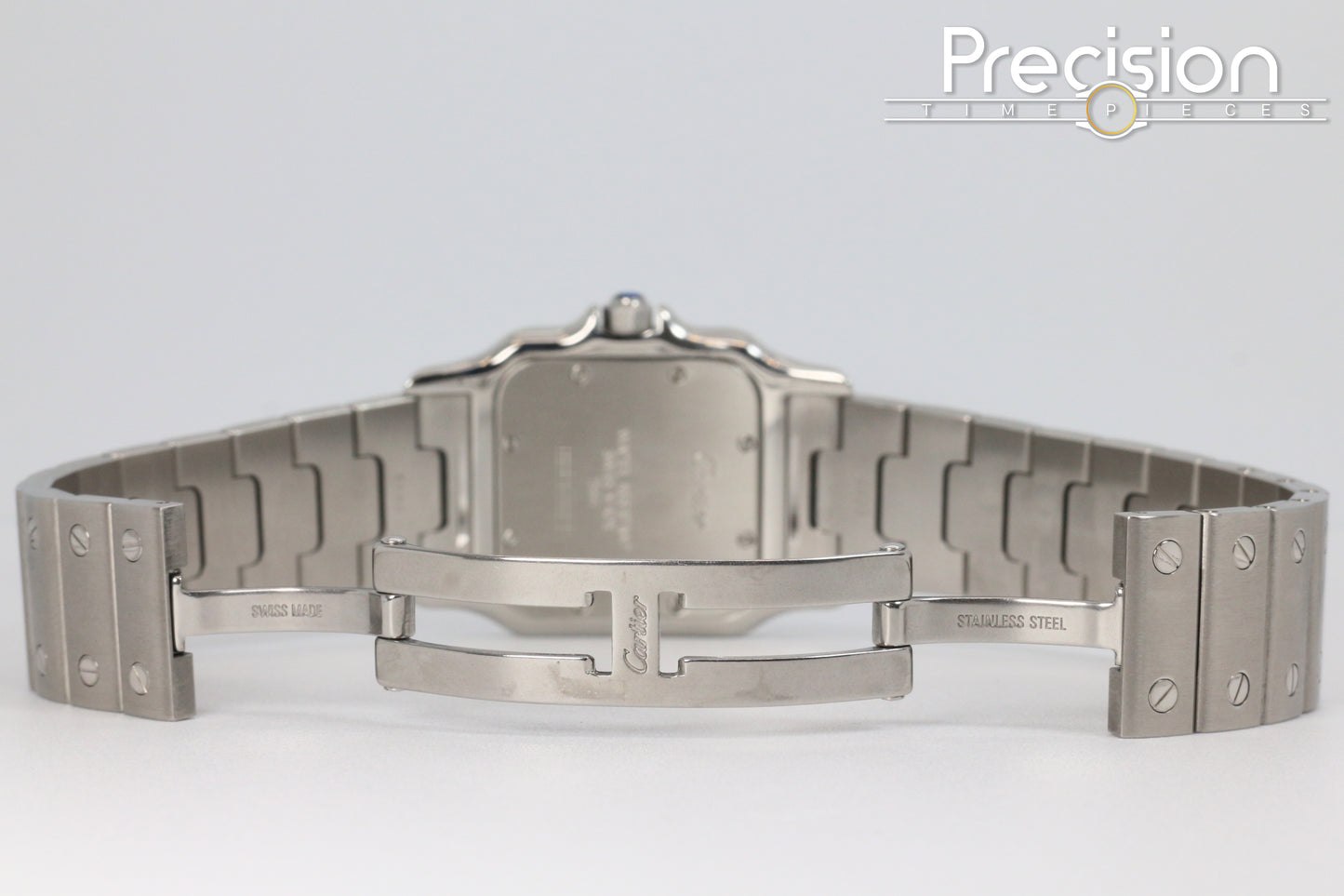 Cartier Santos Galbée Ref: 1564 Quartz 29x41mm Stainless Steel