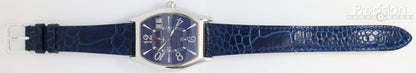 Ulysse Nardin Michelangelo Big Date Ref: 233-68 35mm Auto Sunburst Blue Dial