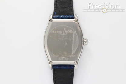 Ulysse Nardin Michelangelo Big Date Ref: 233-68 35mm Auto Sunburst Blue Dial